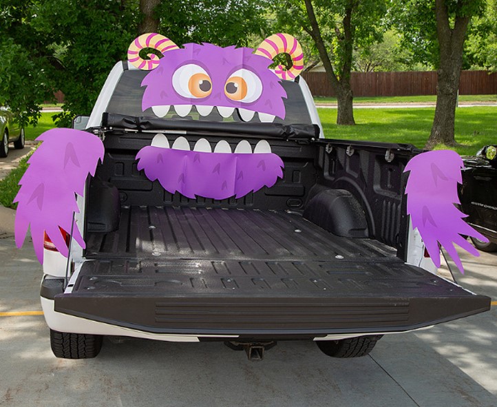 Value Purple Monster Trunk-or-Treat Decorating Kit - 6 Pc.