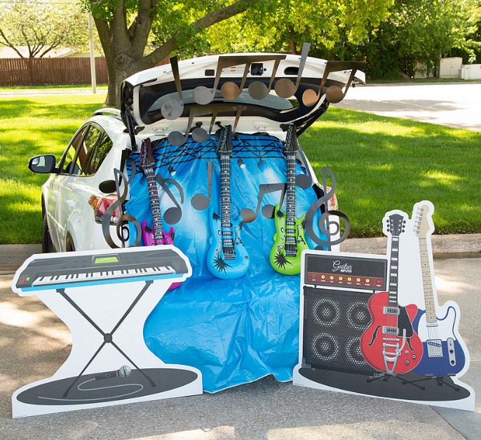 Rock Star Trunk-or-Treat Decorating Kit - 18 Pc.