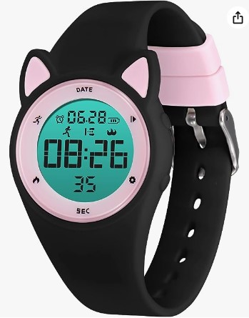 NN BEN NEVIS Kids Sport Digital Watch With Fitness Tracker, Alarm Clock, Stopwatch Waterproof, For Kids Ages 5-12