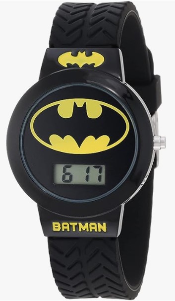 Accutime Kids Batman Digital Quartz Watch for Boys, Girls & Adults All Ages