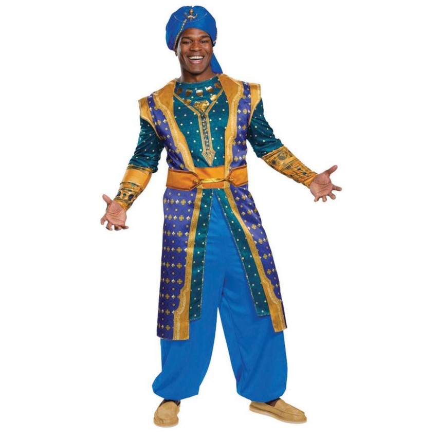 Men's Deluxe Aladdin(TM) Live Action Genie Costume - Standard